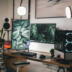 Extra Large Vegan Leather Desk Writing Mat